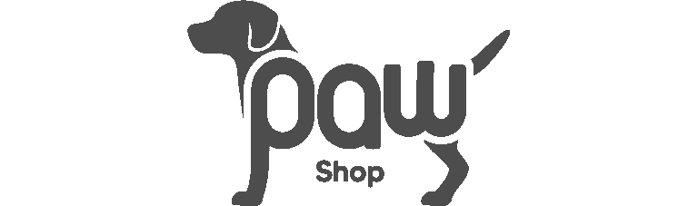 Paw Shop pet store logo designed by Koalart Creative – branding agency for small business