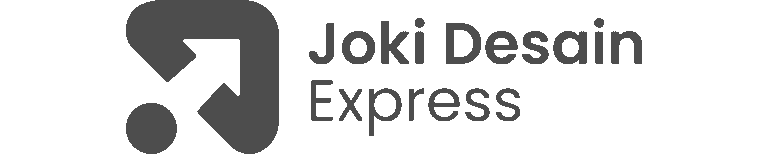 JDE (Joki Desain Express) logo designed by Koalart Creative – branding agency for small business