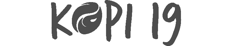 Kopi 19 coffee brand logo designed by Koalart Creative – branding agency for small business