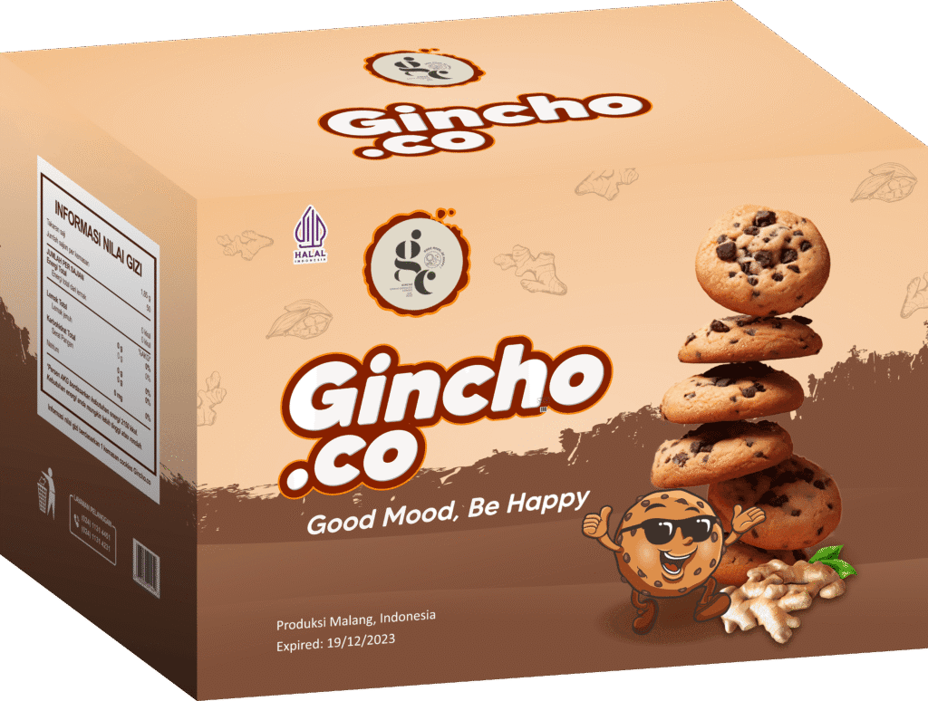 Minimalist and modern packaging design for Gincho.co by Koalart Creative, branding agency for small business