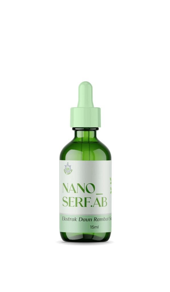 Natural skincare packaging design for Nano Serf.ab by Koalart Creative, branding agency for small business