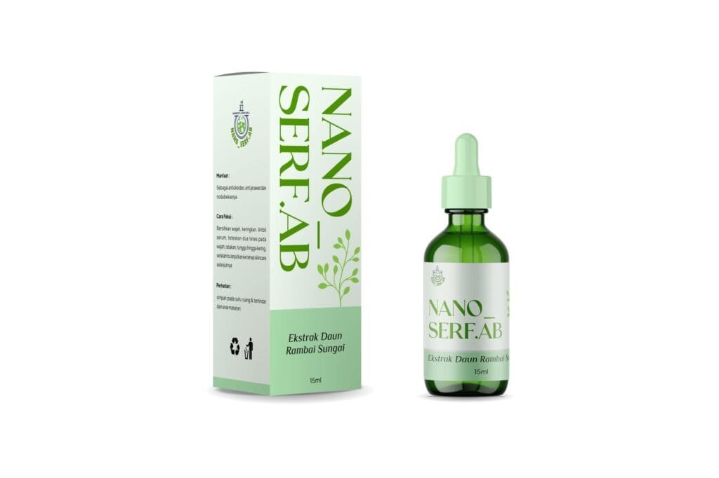 Packaging and stationery design for Nano Serf.ab by branding agency for small business