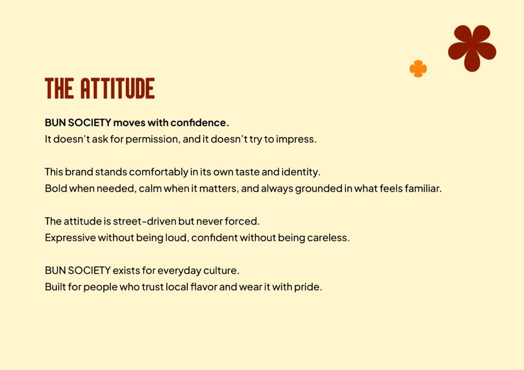 Bun Society restaurant branding project by a branding agency for small business.