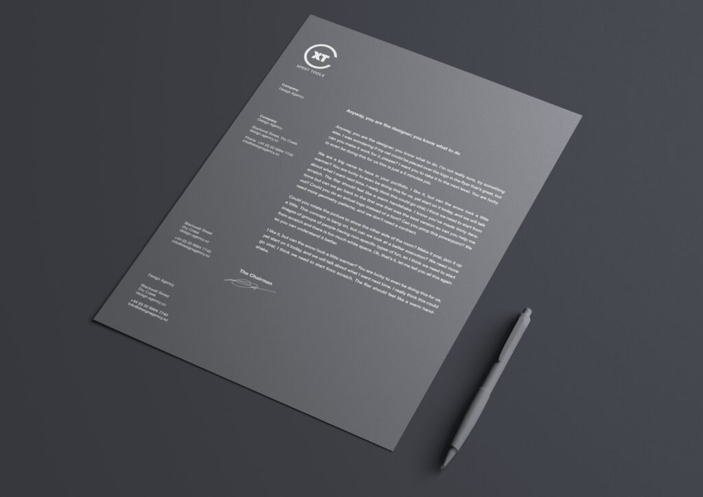 Xpert Tools brand identity project by a branding agency for small business.