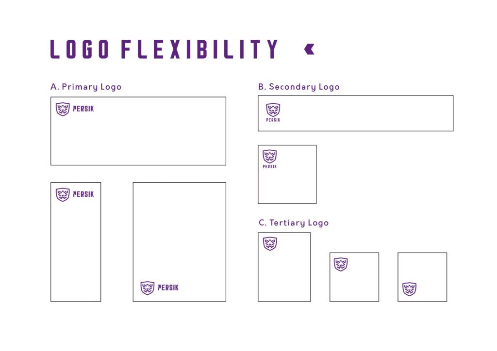 Persik Kediri concept logo redesign by a branding agency for small business.