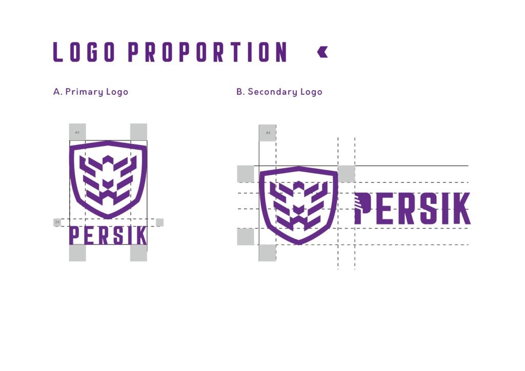 Persik Kediri concept logo redesign by a branding agency for small business.