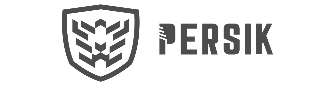 Persik football logo design