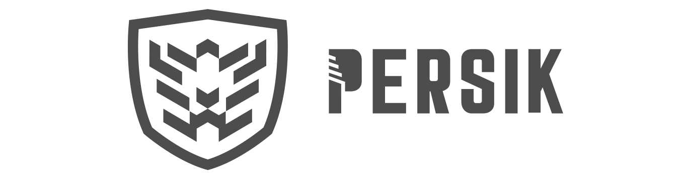 Persik football logo design