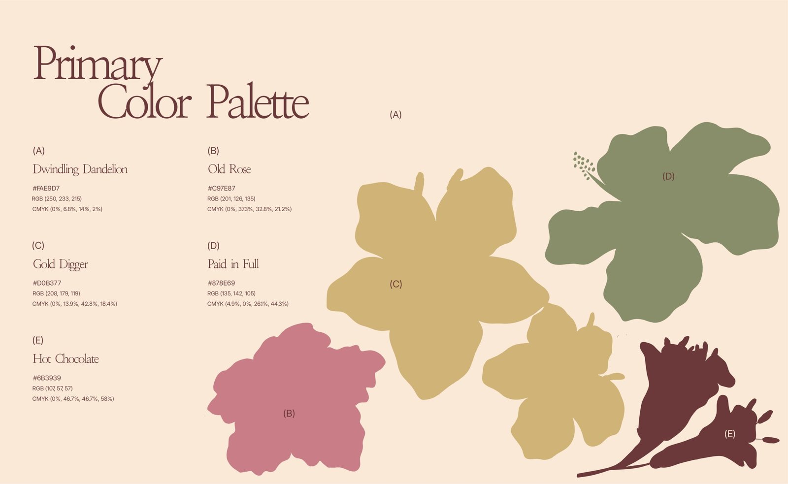 La MexiCoreana retail brand identity with floral logo and packaging design