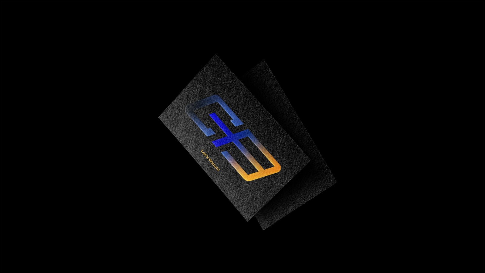 Ctrl+Binge entertainment brand identity with screen-inspired logo and bold typography.